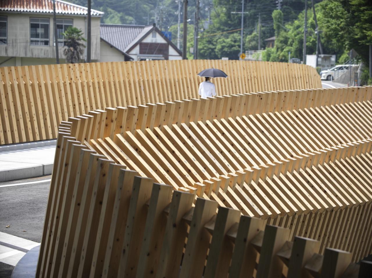 BIM建筑|传统木工技艺与现代计算科技相结合,久杉桥 / 隈研吾建筑都市设计事务所 BIM建筑|传统木工技艺与现代计算科技相结合,久杉桥 / 隈研吾建筑都市设计事务所