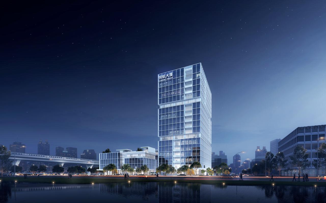 BIM建筑|常州高铁新城领航大厦 / 简和建筑 BIM建筑|常州高铁新城领航大厦 / 简和建筑
