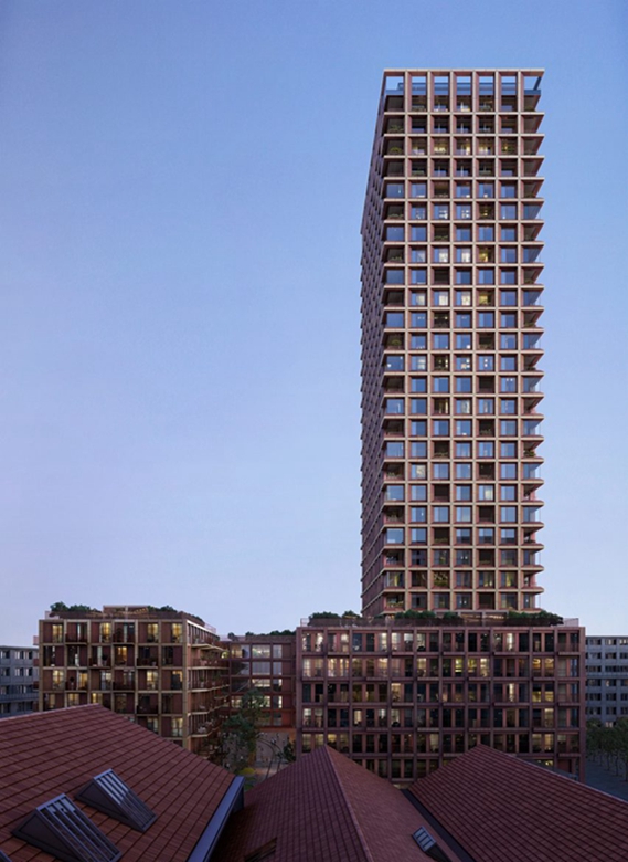 BIM建筑|施密特-哈默-拉森设计世界上最高木结构建筑 BIM建筑|施密特-哈默-拉森设计世界上最高木结构建筑