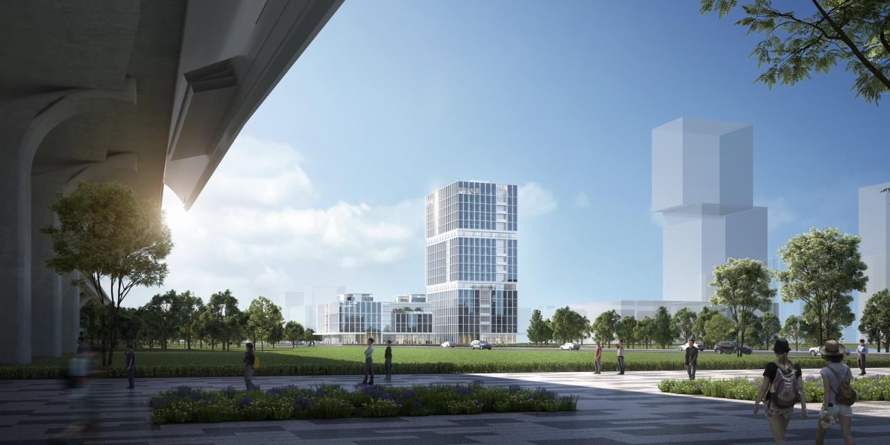 BIM建筑|常州高铁新城领航大厦 / 简和建筑 BIM建筑|常州高铁新城领航大厦 / 简和建筑