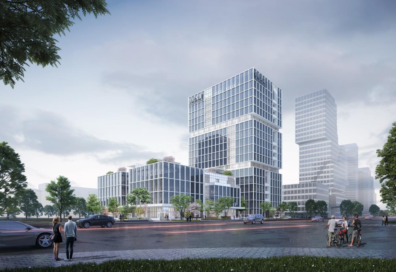 BIM建筑|常州高铁新城领航大厦 / 简和建筑 BIM建筑|常州高铁新城领航大厦 / 简和建筑