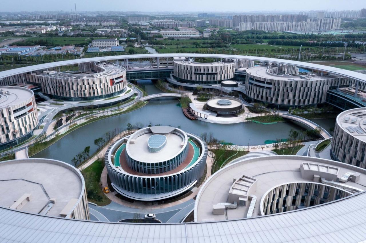 BIM建筑|西交利物浦大学太仓校区 / HPP Architects BIM建筑|西交利物浦大学太仓校区 / HPP Architects