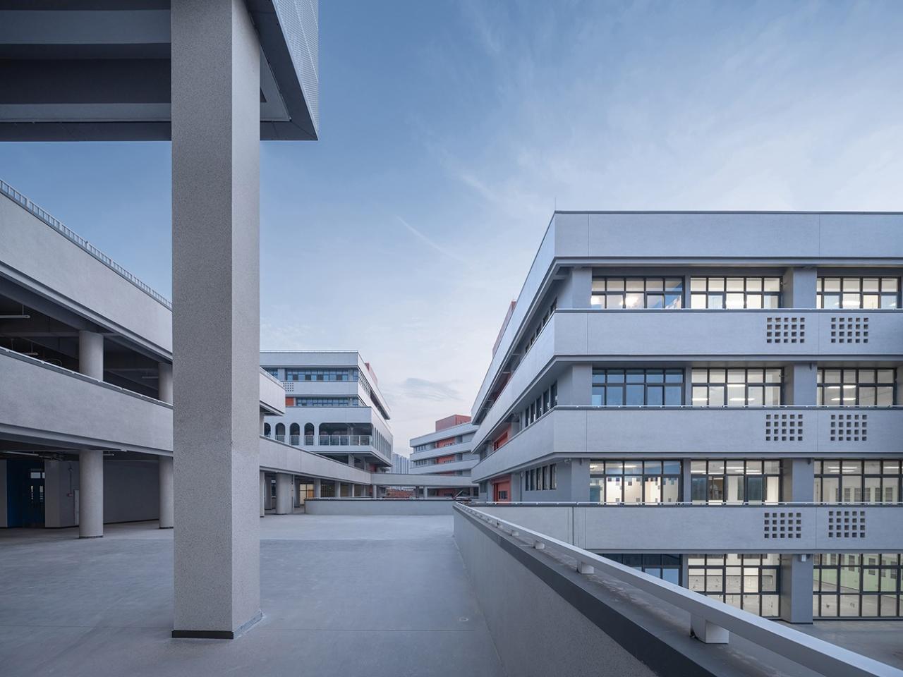 BIM建筑|台山市广旭实验学校 / 象外营造工作室 BIM建筑|台山市广旭实验学校 / 象外营造工作室
