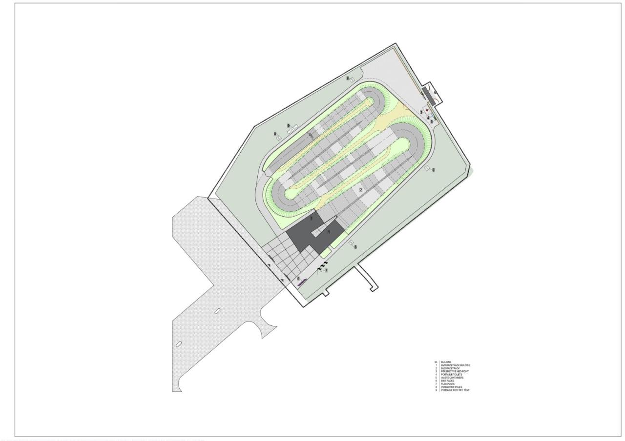 BIM建筑|奥运冠军 Maris Strombergs 的 BMX 赛道 / Balta Istaba BIM建筑|奥运冠军 Maris Strombergs 的 BMX 赛道 / Balta Istaba