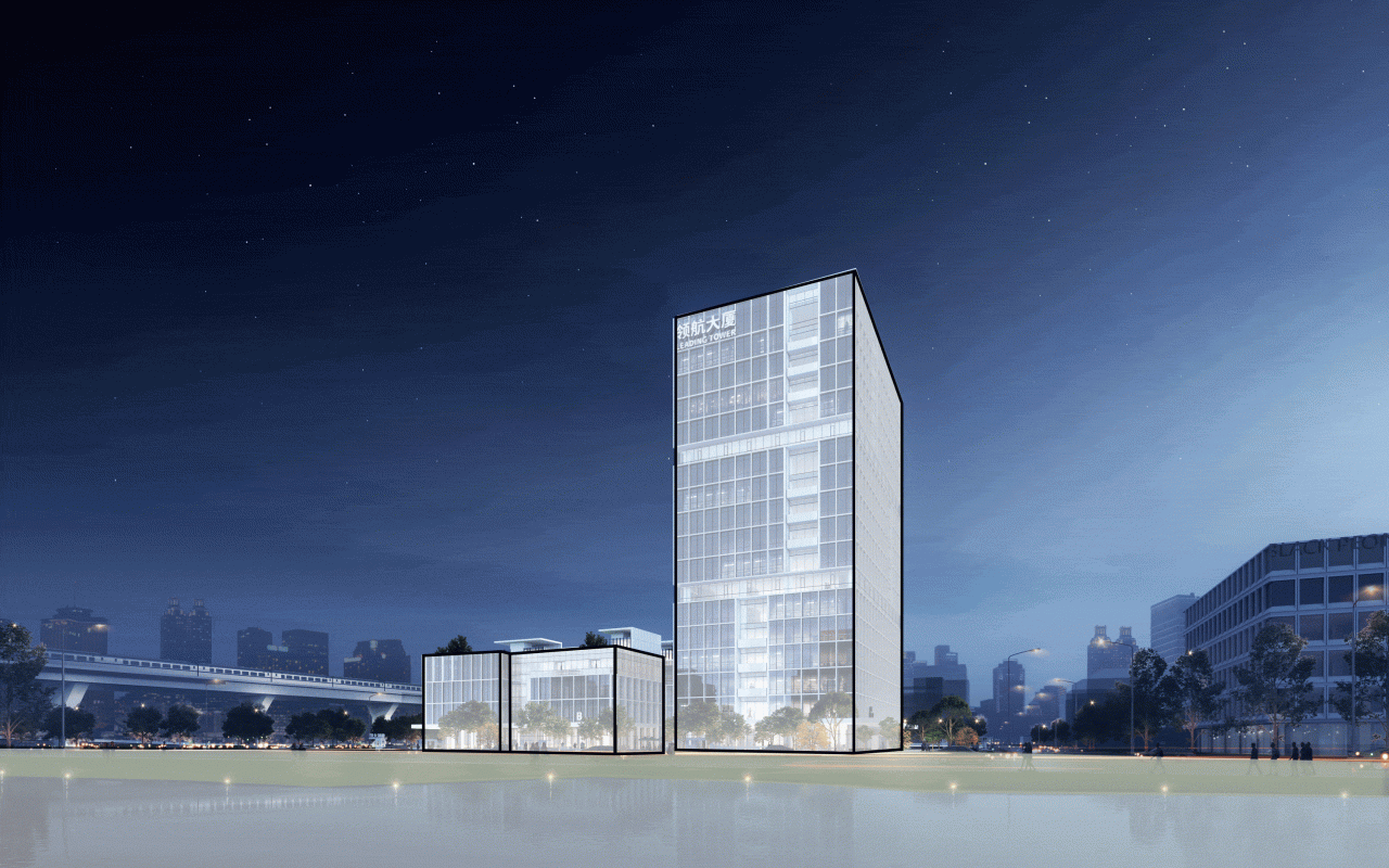 BIM建筑|常州高铁新城领航大厦 / 简和建筑 BIM建筑|常州高铁新城领航大厦 / 简和建筑