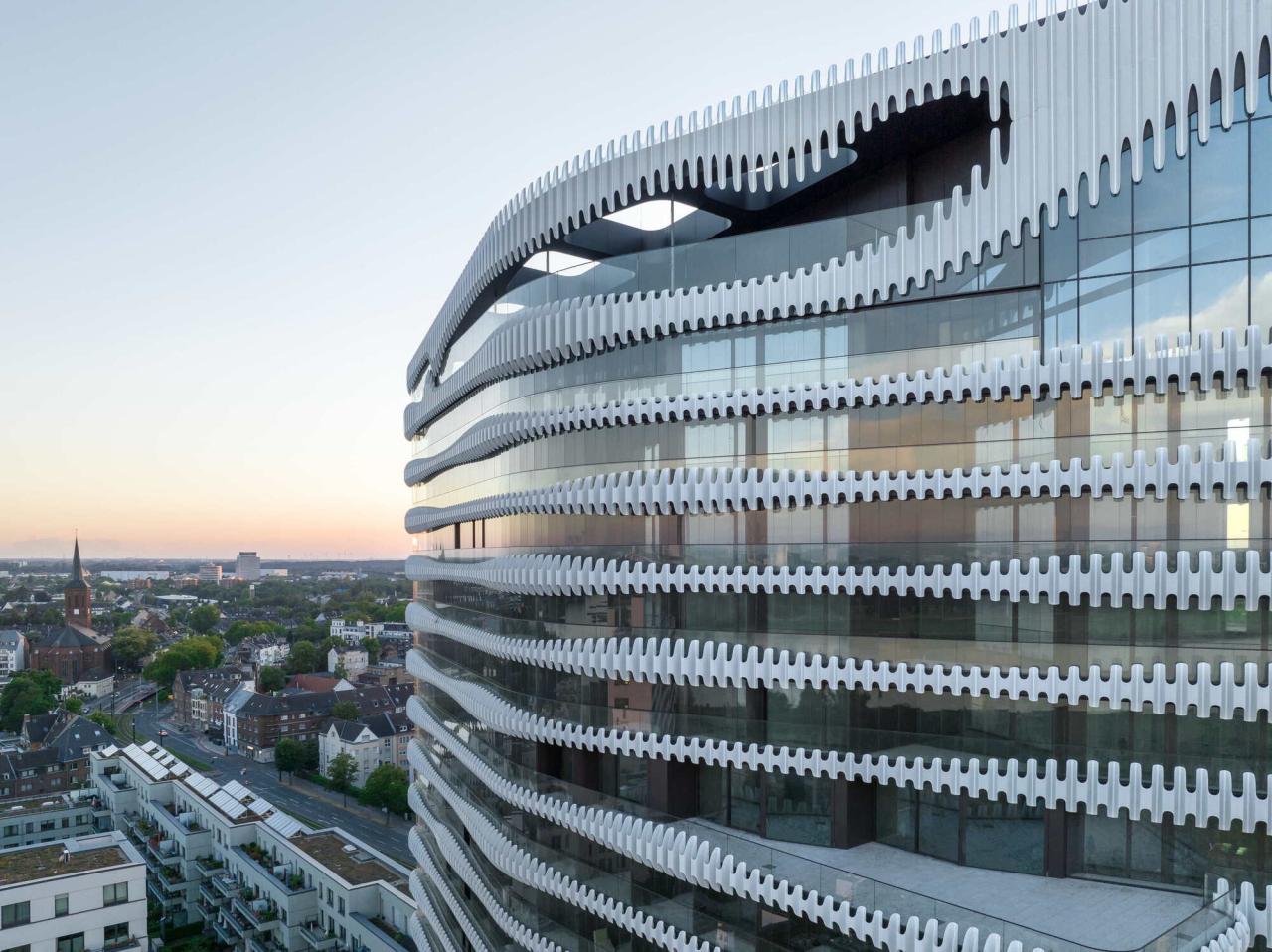 BIM建筑|RKM740“拉链” 塔楼 / J. Mayer H. Architects BIM建筑|RKM740“拉链” 塔楼 / J. Mayer H. Architects