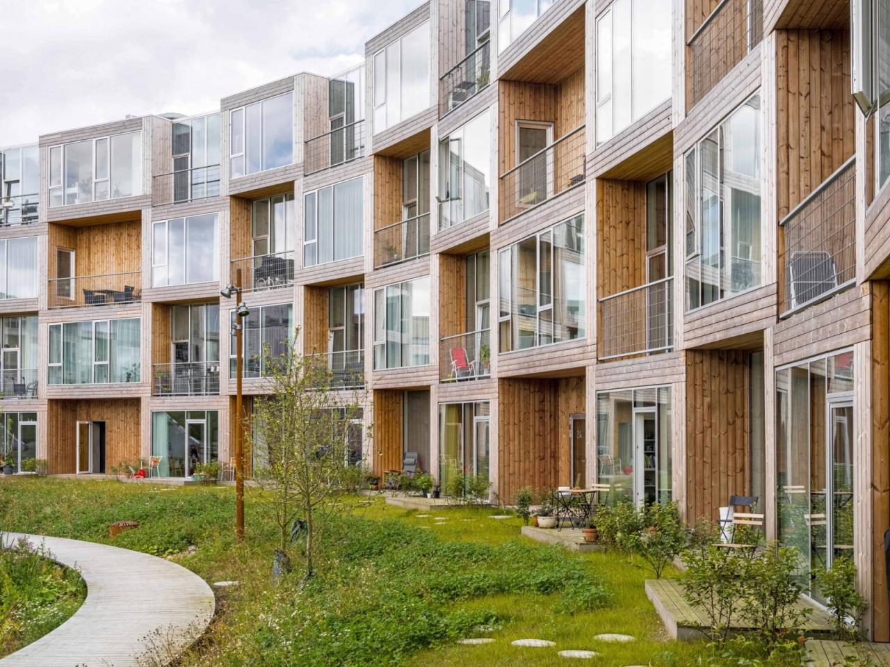 BIM建筑|模块化住宅区 2.0 Sneglehusene / BIG BIM建筑|模块化住宅区 2.0 Sneglehusene / BIG