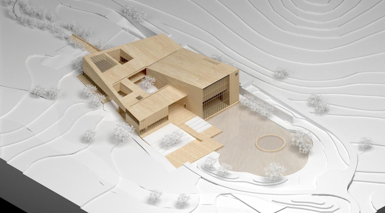 BIM建筑|雅达剧院:山林与舞台 / goa大象设计 BIM建筑|雅达剧院:山林与舞台 / goa大象设计