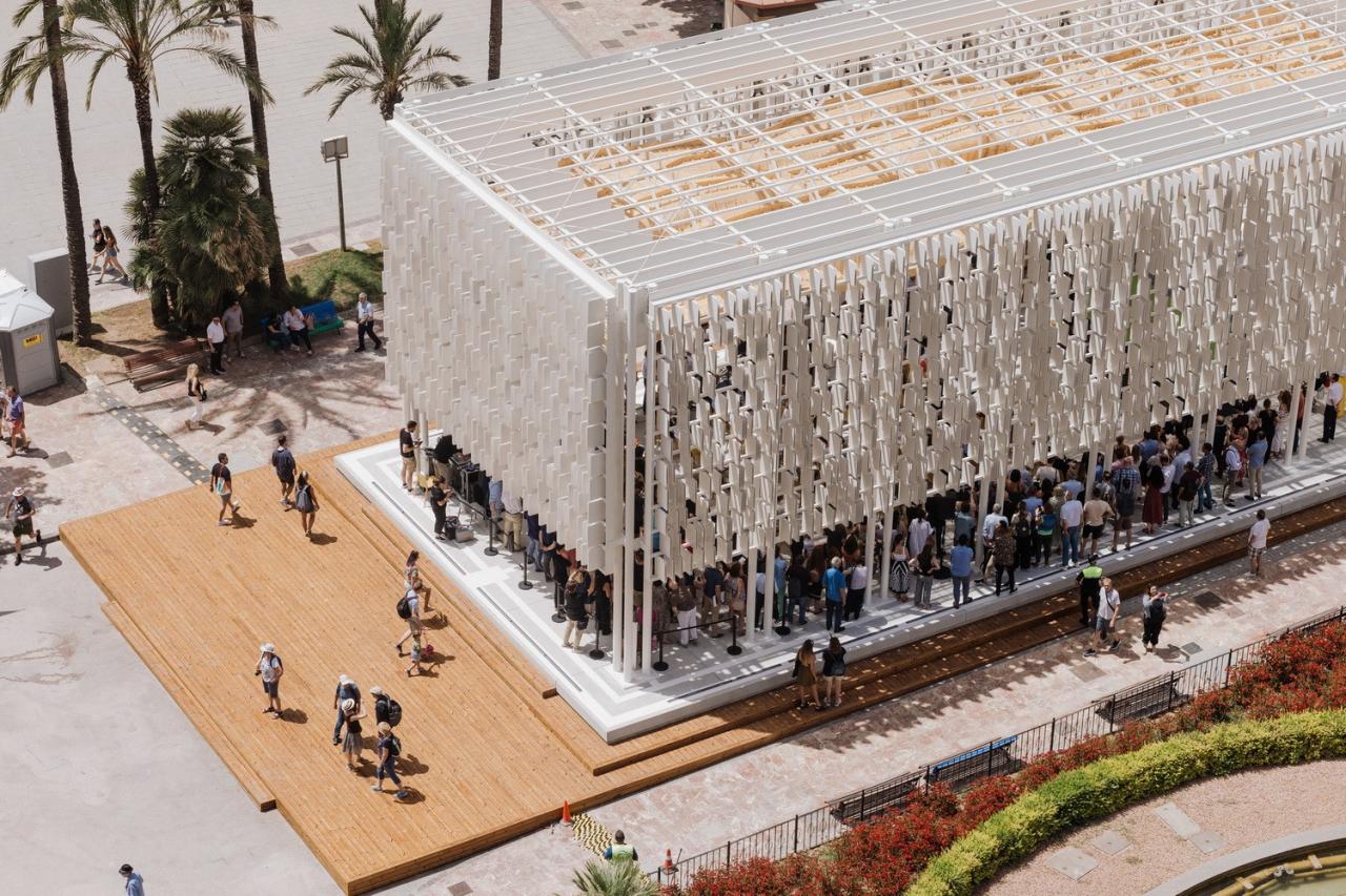 BIM建筑|可拆卸陶瓷结构,瓦伦西亚集市场馆 / Miguel Arraiz + Arqueha BIM建筑|可拆卸陶瓷结构,瓦伦西亚集市场馆 / Miguel Arraiz + Arqueha