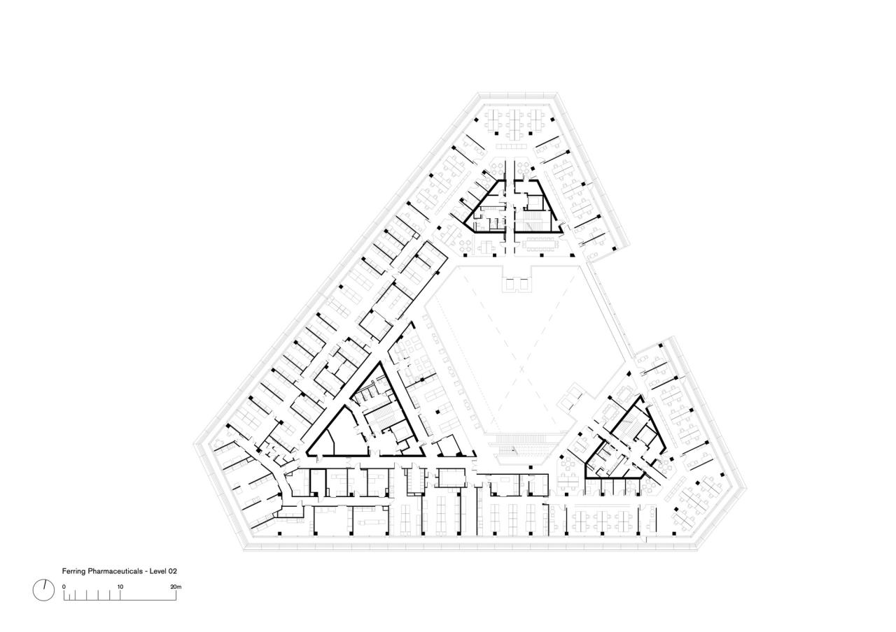 BIM建筑|辉凌制药总部 / Foster + Partners BIM建筑|辉凌制药总部 / Foster + Partners