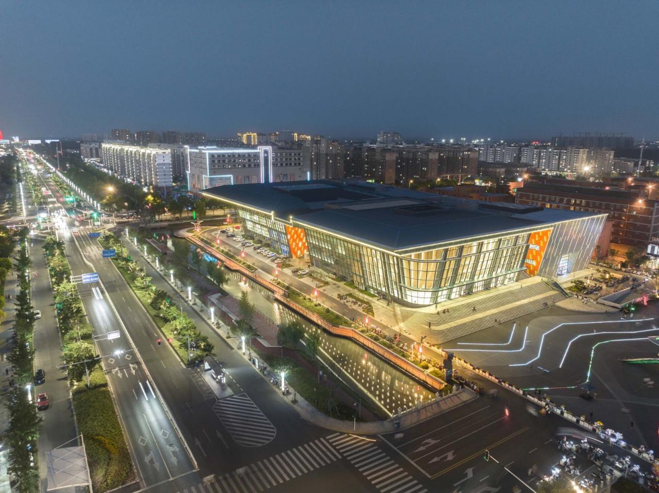 BIM建筑|响水文化艺术中心 / ATAH介景建筑 BIM建筑|响水文化艺术中心 / ATAH介景建筑