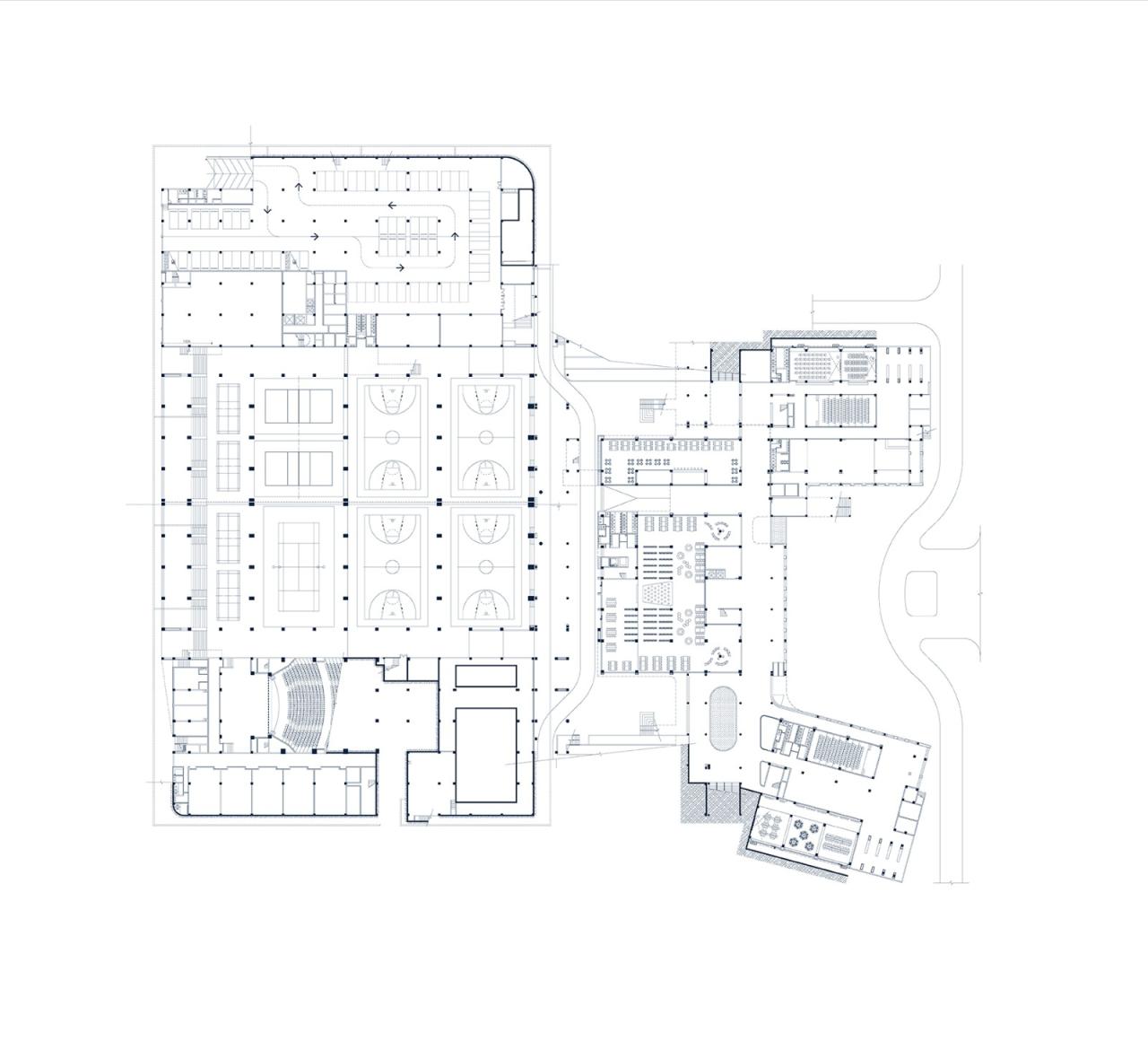 BIM建筑|台山市广旭实验学校 / 象外营造工作室 BIM建筑|台山市广旭实验学校 / 象外营造工作室