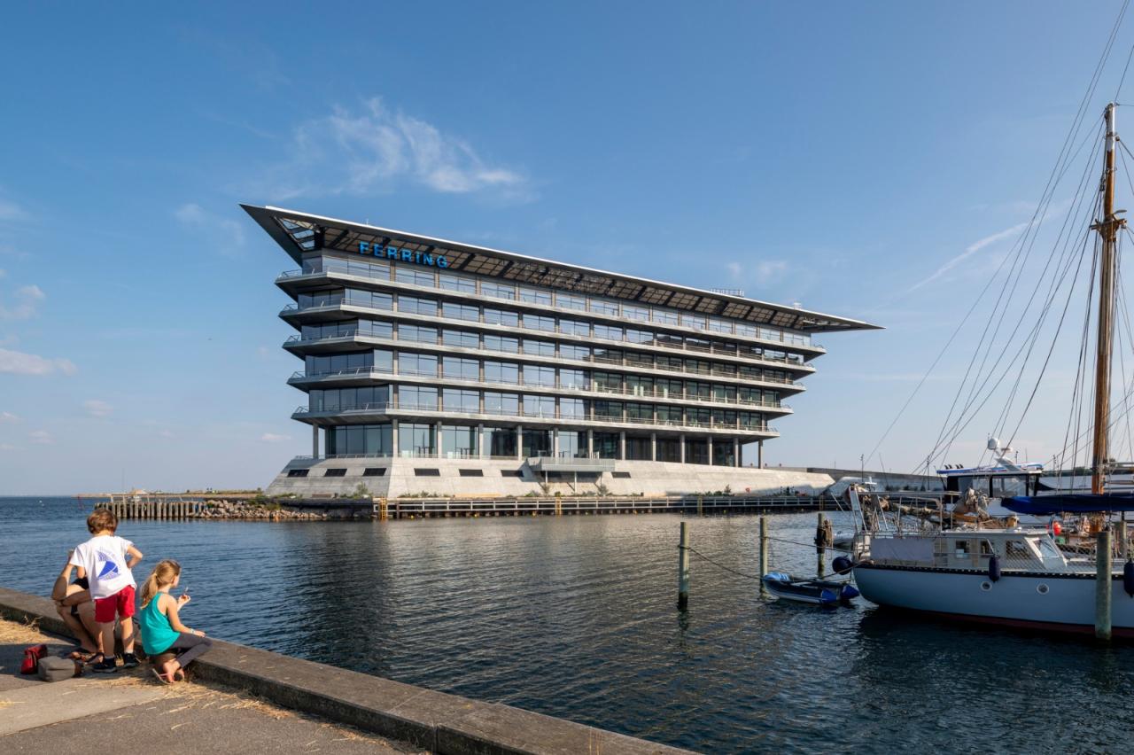 BIM建筑|辉凌制药总部 / Foster + Partners BIM建筑|辉凌制药总部 / Foster + Partners