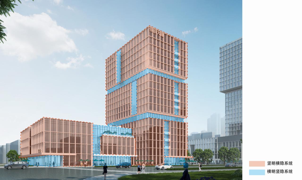 BIM建筑|常州高铁新城领航大厦 / 简和建筑 BIM建筑|常州高铁新城领航大厦 / 简和建筑