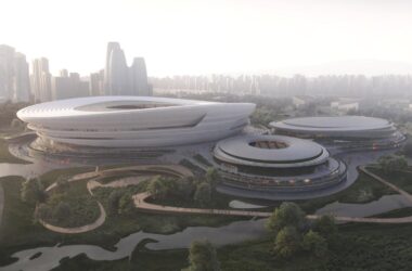 BIM建筑|层层百叶,扎哈事务所赢‘杭州未来科技文化中心国际体育中心’-BIM建筑网