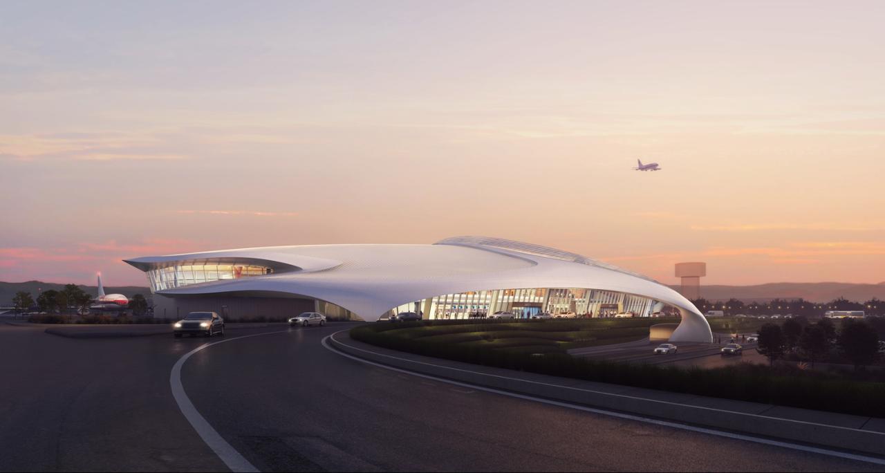 BIM建筑|“山中飞鸟”:浙江丽水机场设计 / 马岩松MAD BIM建筑|“山中飞鸟”:浙江丽水机场设计 / 马岩松MAD