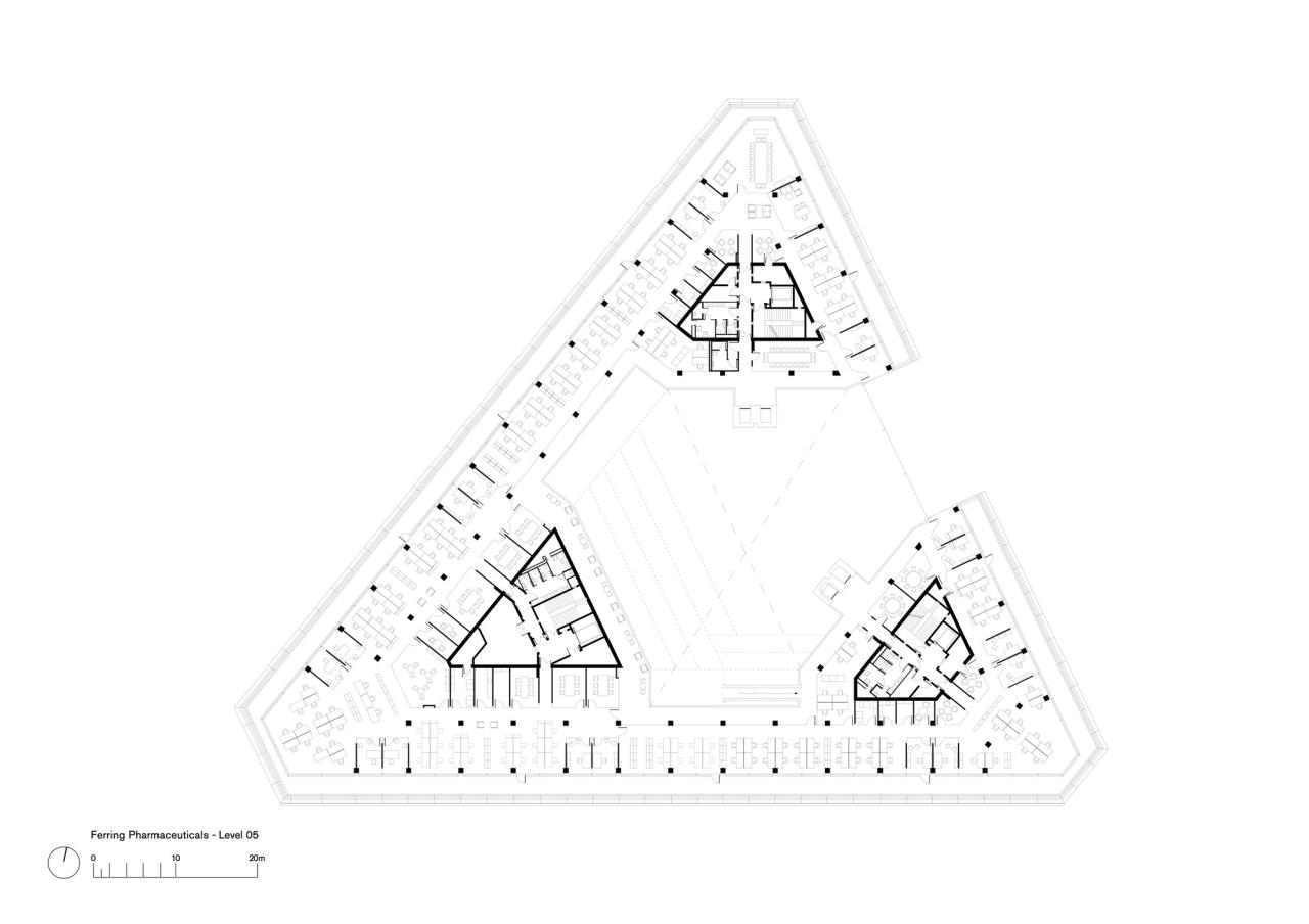 BIM建筑|辉凌制药总部 / Foster + Partners BIM建筑|辉凌制药总部 / Foster + Partners