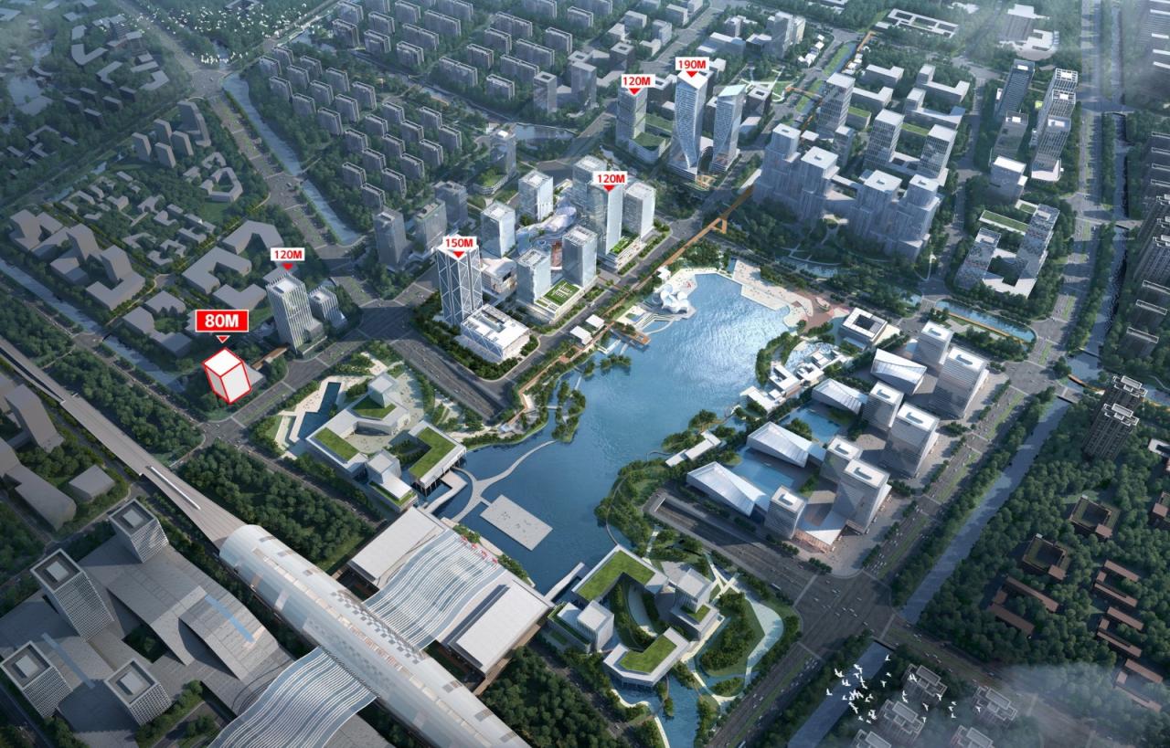 BIM建筑|常州高铁新城领航大厦 / 简和建筑 BIM建筑|常州高铁新城领航大厦 / 简和建筑