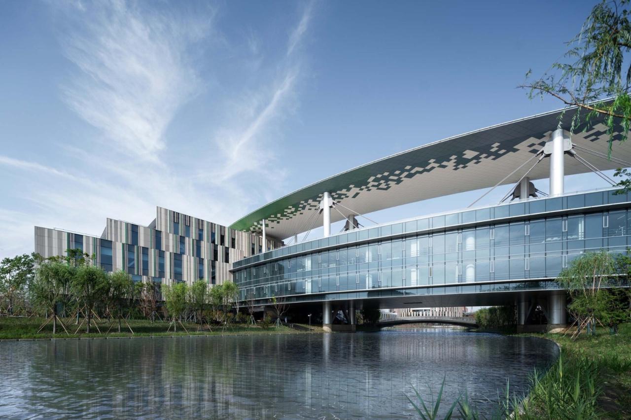 BIM建筑|西交利物浦大学太仓校区 / HPP Architects BIM建筑|西交利物浦大学太仓校区 / HPP Architects