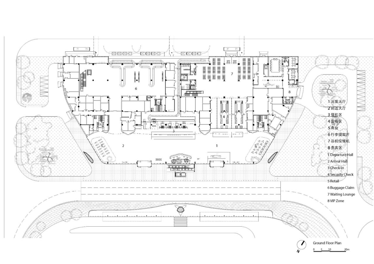 BIM建筑|“山中飞鸟”:浙江丽水机场设计 / 马岩松MAD BIM建筑|“山中飞鸟”:浙江丽水机场设计 / 马岩松MAD