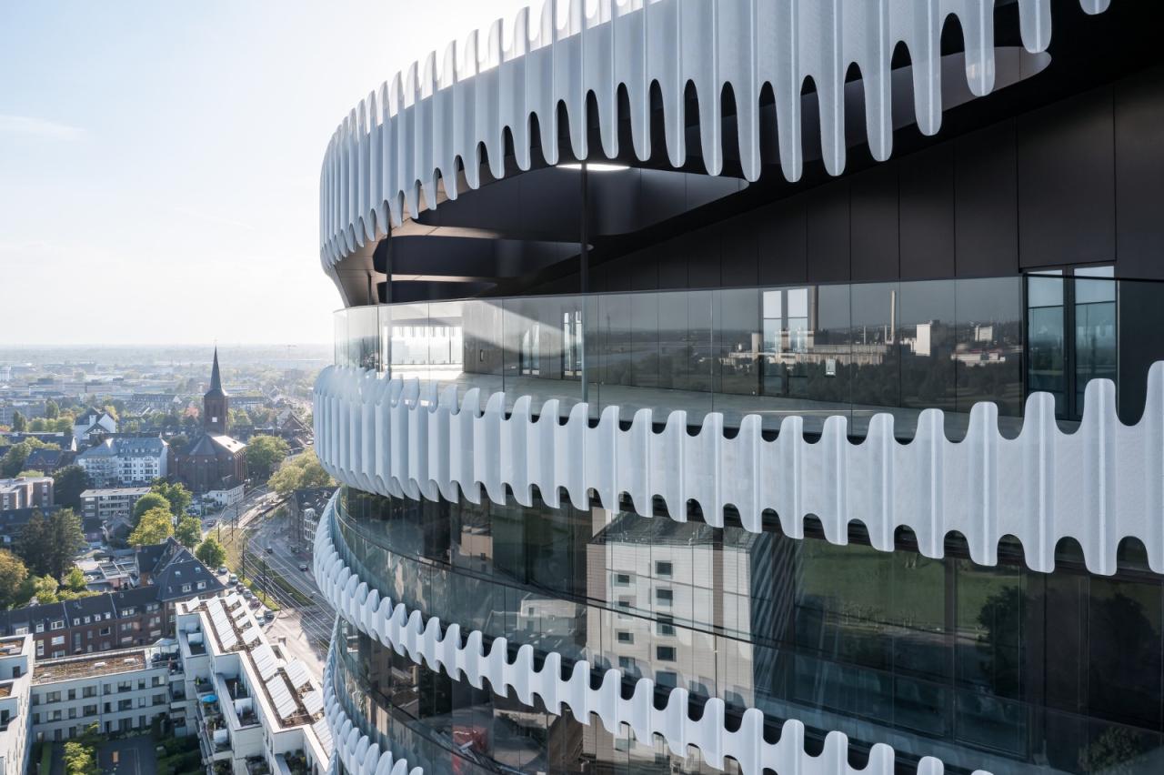BIM建筑|RKM740“拉链” 塔楼 / J. Mayer H. Architects BIM建筑|RKM740“拉链” 塔楼 / J. Mayer H. Architects