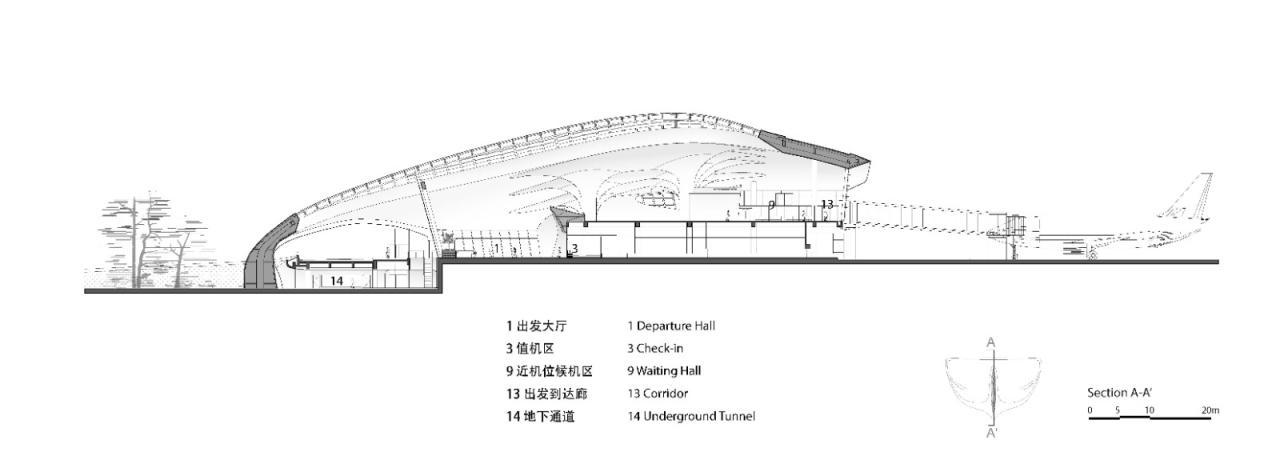BIM建筑|“山中飞鸟”:浙江丽水机场设计 / 马岩松MAD BIM建筑|“山中飞鸟”:浙江丽水机场设计 / 马岩松MAD