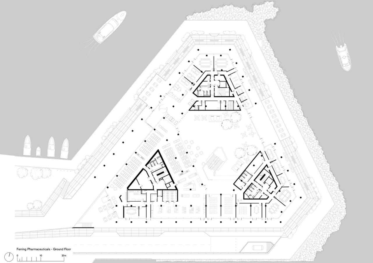 BIM建筑|辉凌制药总部 / Foster + Partners BIM建筑|辉凌制药总部 / Foster + Partners