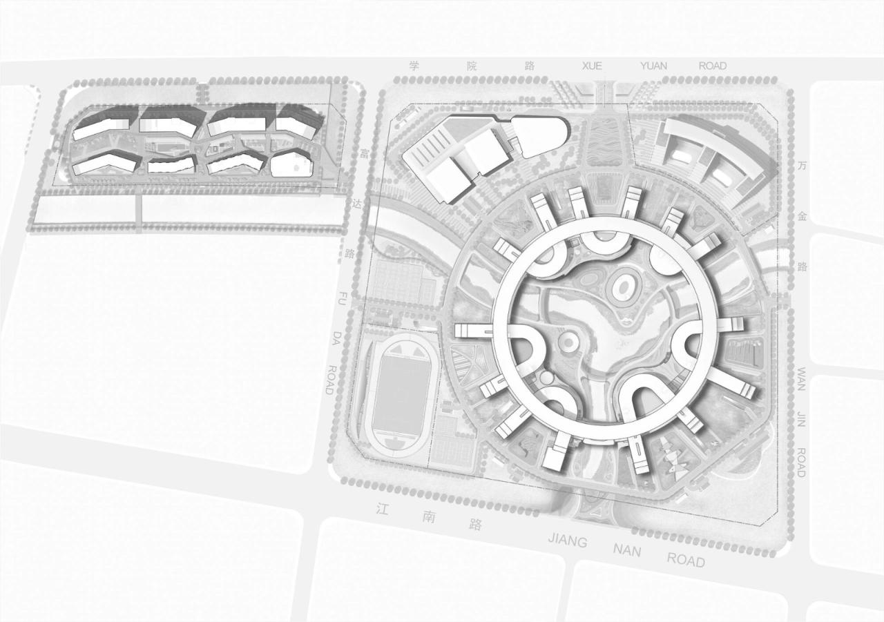 BIM建筑|西交利物浦大学太仓校区 / HPP Architects BIM建筑|西交利物浦大学太仓校区 / HPP Architects