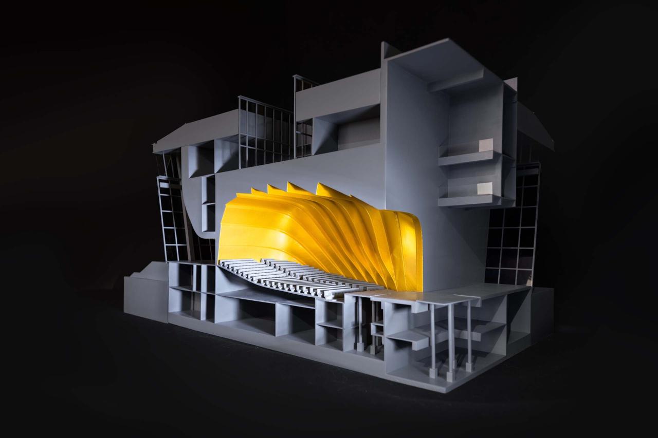 BIM建筑|响水文化艺术中心 / ATAH介景建筑 BIM建筑|响水文化艺术中心 / ATAH介景建筑