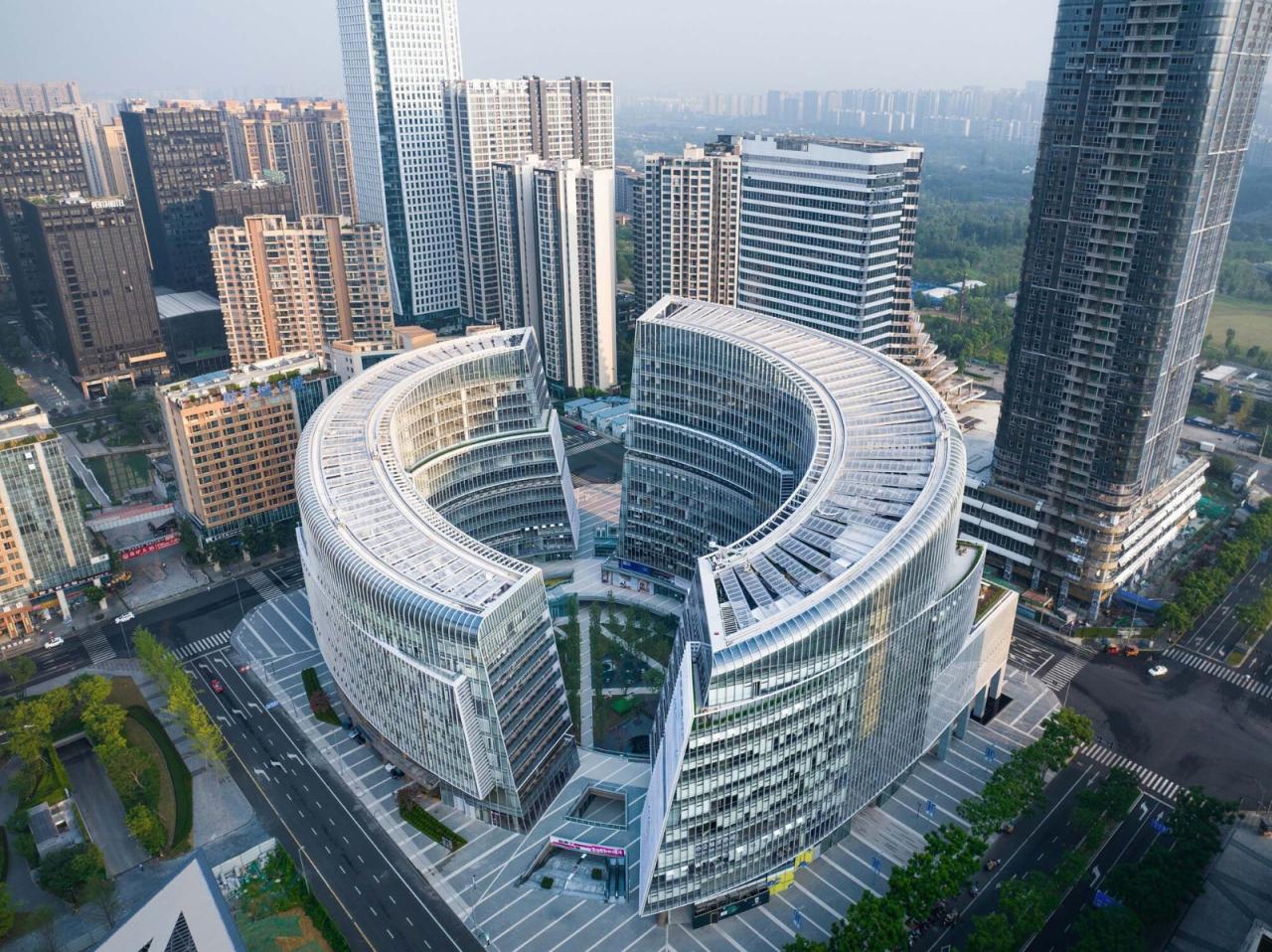 BIM建筑|成都高新创合中心 / LLA BIM建筑|成都高新创合中心 / LLA