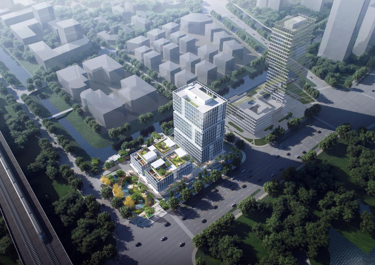 BIM建筑|常州高铁新城领航大厦 / 简和建筑 BIM建筑|常州高铁新城领航大厦 / 简和建筑