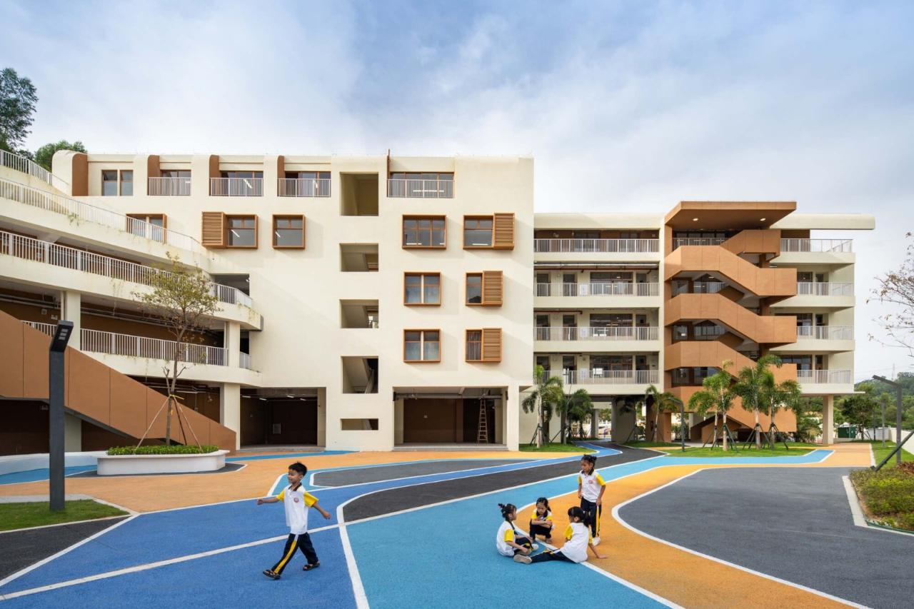 BIM建筑|惠阳沙田镇第二小学 / 墨泰建筑 + 博意建筑 BIM建筑|惠阳沙田镇第二小学 / 墨泰建筑 + 博意建筑