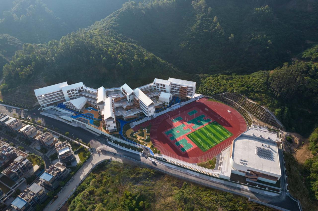 BIM建筑|惠阳沙田镇第二小学 / 墨泰建筑 + 博意建筑 BIM建筑|惠阳沙田镇第二小学 / 墨泰建筑 + 博意建筑