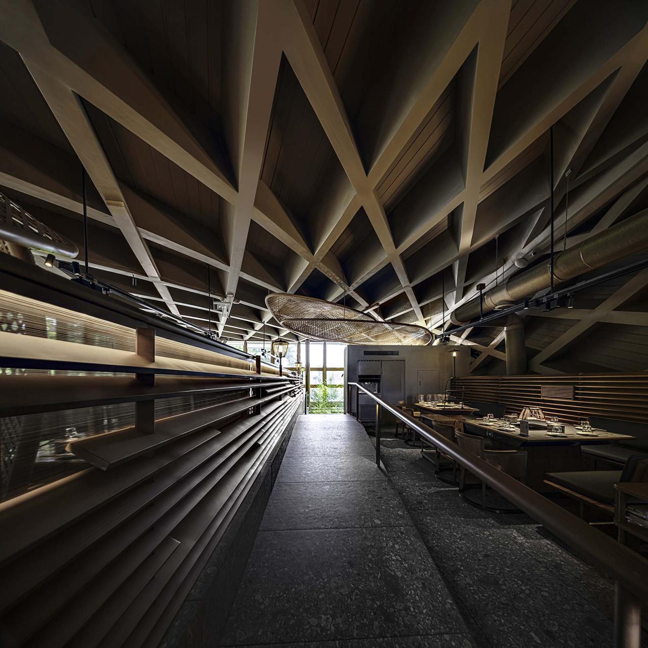 BIM建筑|交子大道木屋顶餐厅 / 致野建筑 BIM建筑|交子大道木屋顶餐厅 / 致野建筑