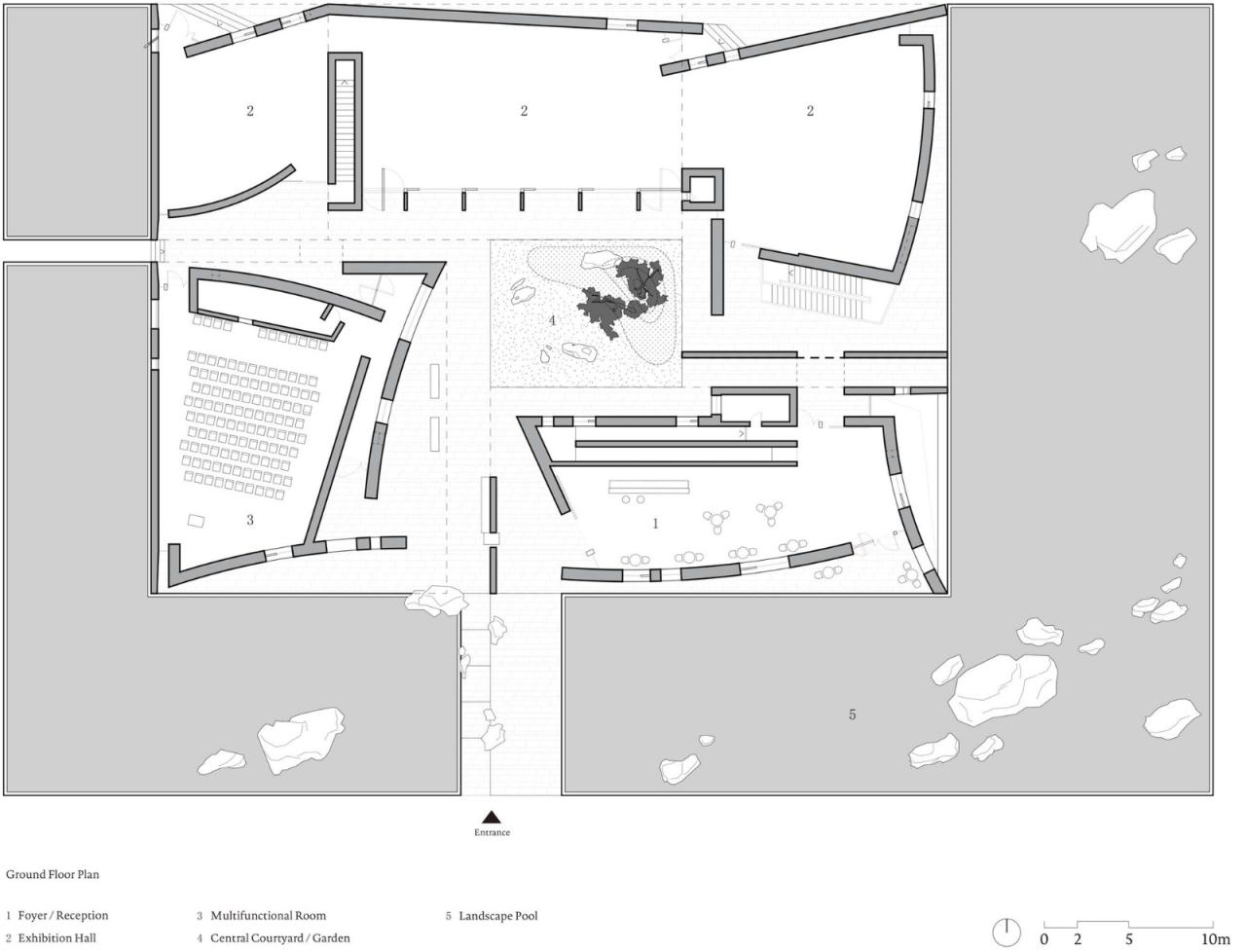 BIM建筑|淄博华侨城艺术中心 / 朱锫建筑设计事务所 BIM建筑|淄博华侨城艺术中心 / 朱锫建筑设计事务所