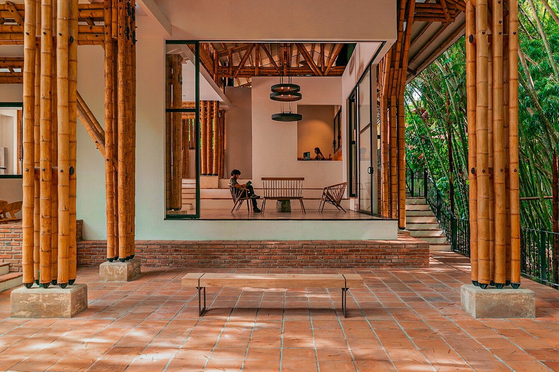 BIM建筑|竹林‘环绕’,Milguaduas 住宅 / ritmo arquitectos BIM建筑|竹林‘环绕’,Milguaduas 住宅 / ritmo arquitectos