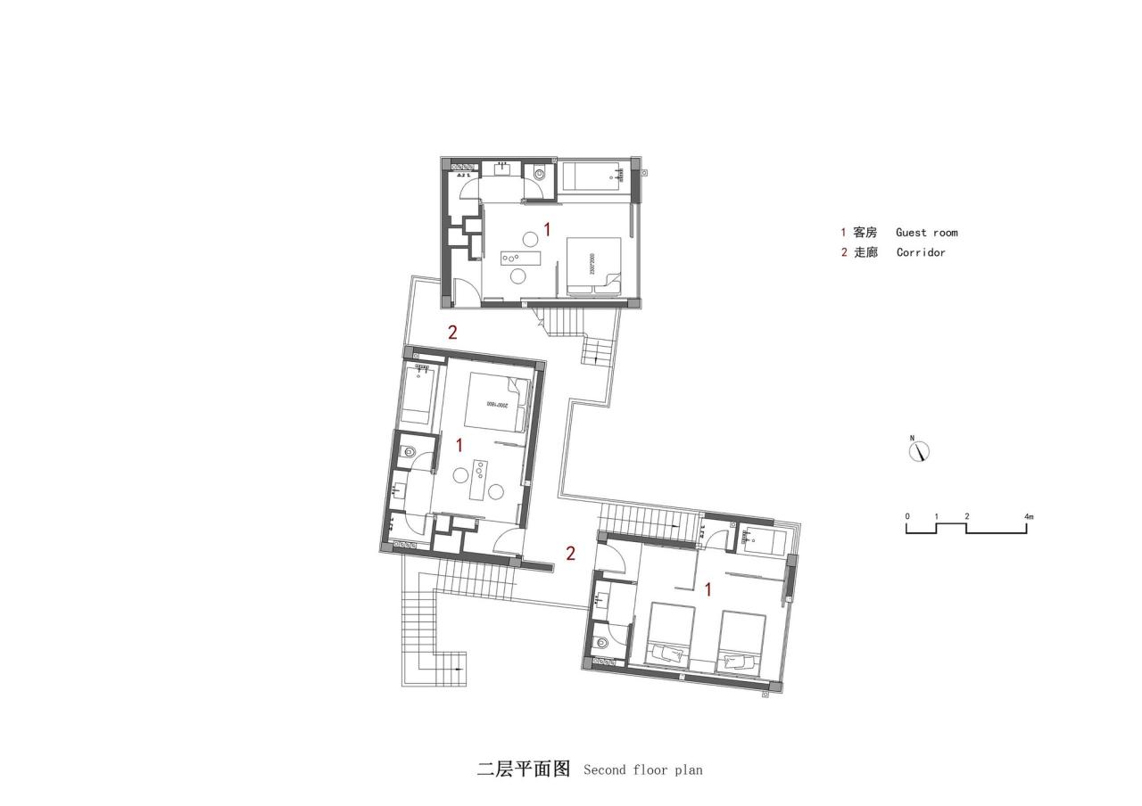 BIM建筑|青骊民宿 / HEI 建筑设计工作室 BIM建筑|青骊民宿 / HEI 建筑设计工作室