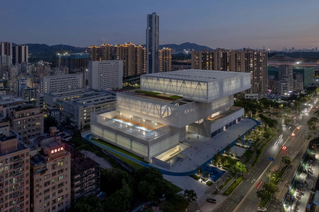 BIM建筑|深圳简上体育综合体 / 悉地国际 BIM建筑|深圳简上体育综合体 / 悉地国际
