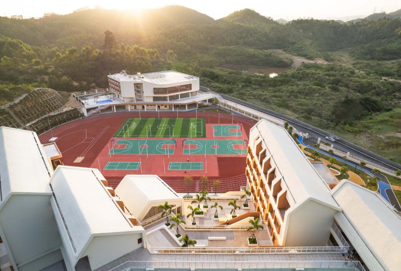 BIM建筑|惠阳沙田镇第二小学 / 墨泰建筑 + 博意建筑 BIM建筑|惠阳沙田镇第二小学 / 墨泰建筑 + 博意建筑