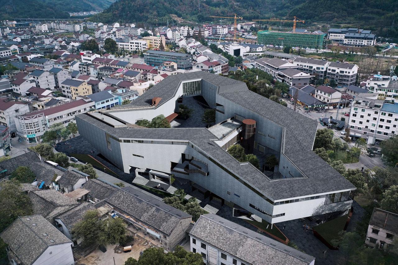 BIM建筑|浙江丽水古堰画乡艺术中心破土动工 / 孟凡浩-line+建筑事务所 BIM建筑|浙江丽水古堰画乡艺术中心破土动工 / 孟凡浩-line+建筑事务所