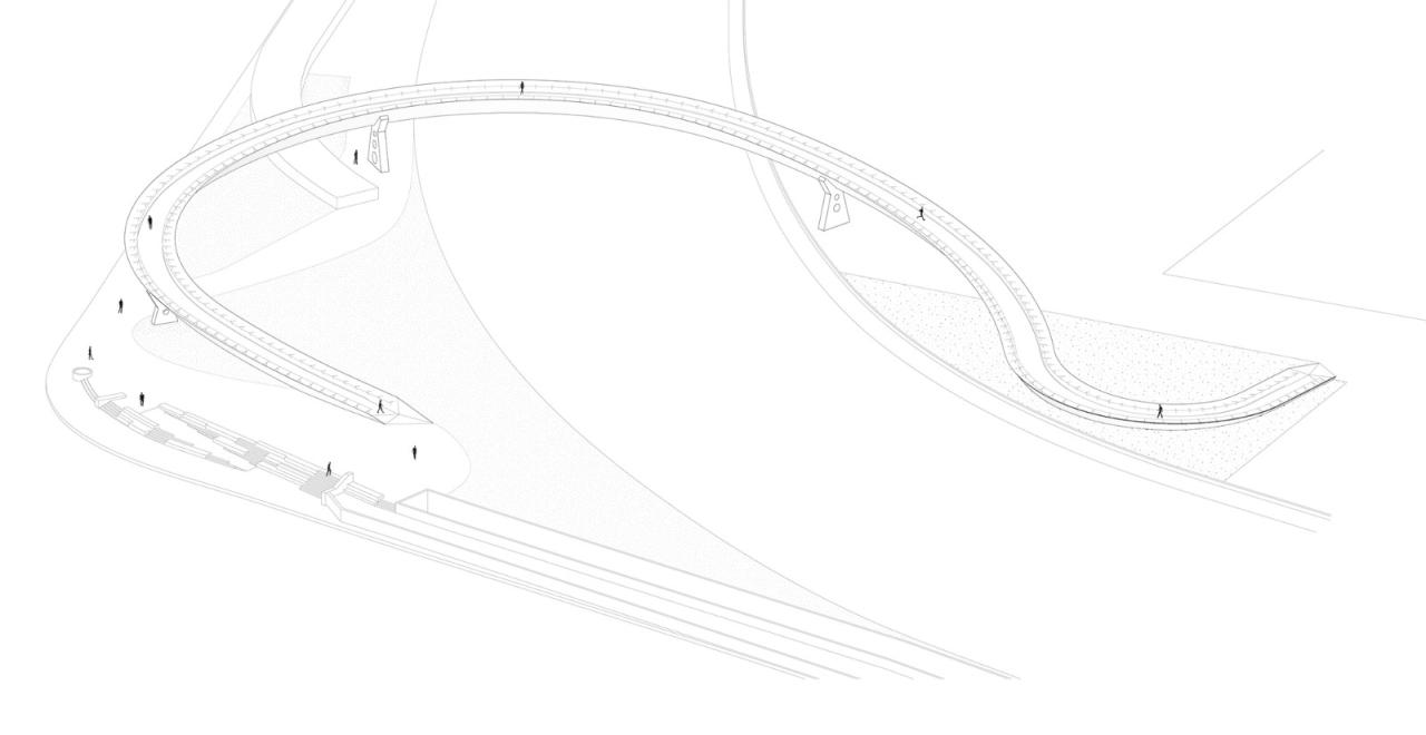 BIM建筑|飘起的人行桥,Onda Atlántica 桥 / Onda Arquitectura BIM建筑|飘起的人行桥,Onda Atlántica 桥 / Onda Arquitectura