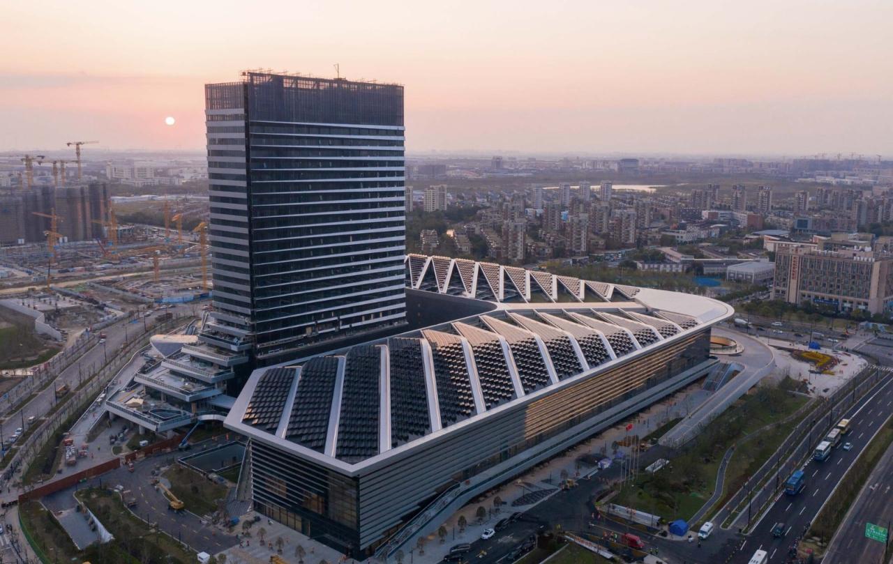 BIM建筑|世界顶尖科学家论坛会址 / 华建集团上海建筑设计研究院 BIM建筑|世界顶尖科学家论坛会址 / 华建集团上海建筑设计研究院