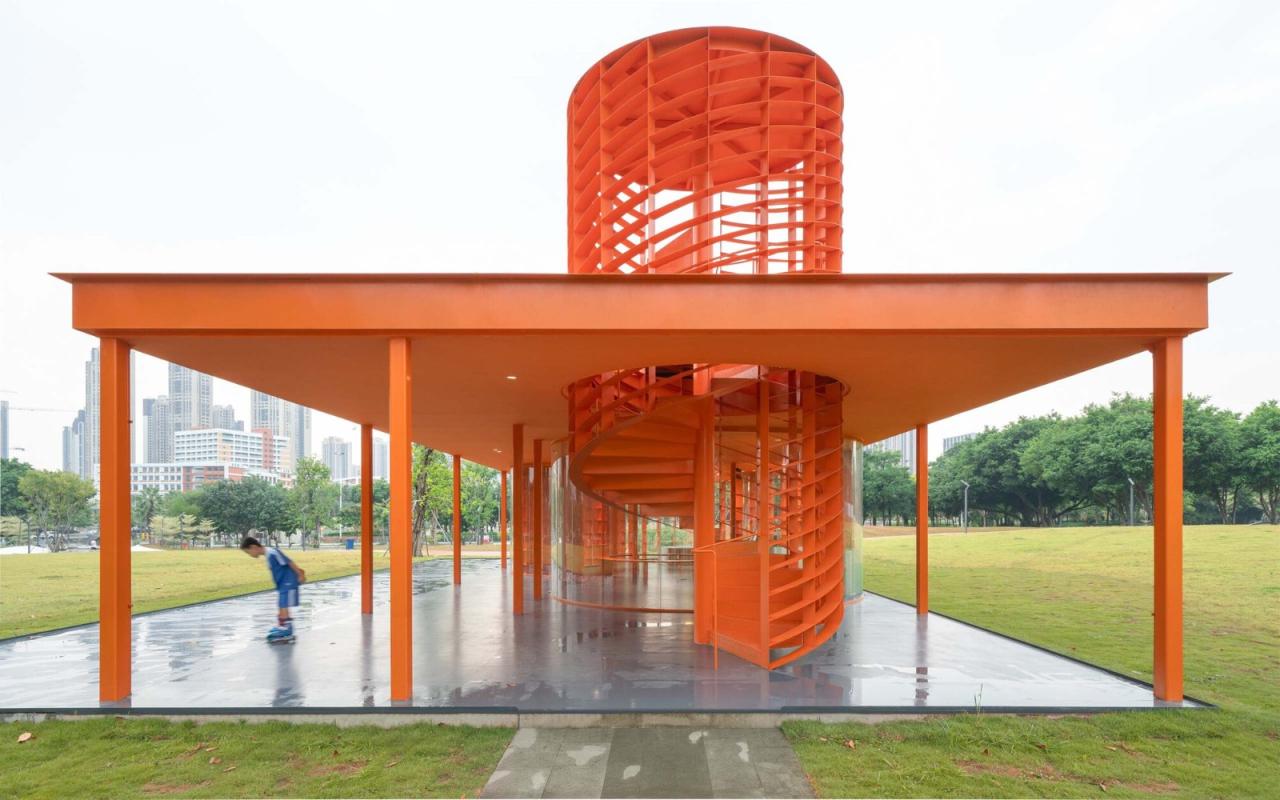 BIM建筑|深圳坪山中心公园大草坪城市书房 / 厘米制造 BIM建筑|深圳坪山中心公园大草坪城市书房 / 厘米制造