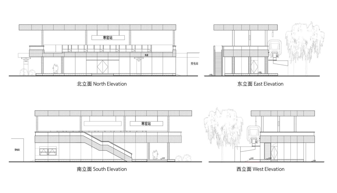 BIM建筑|曲江旅游观光轻轨站点改造提升 / 上海秉仁建筑师事务所 BIM建筑|曲江旅游观光轻轨站点改造提升 / 上海秉仁建筑师事务所
