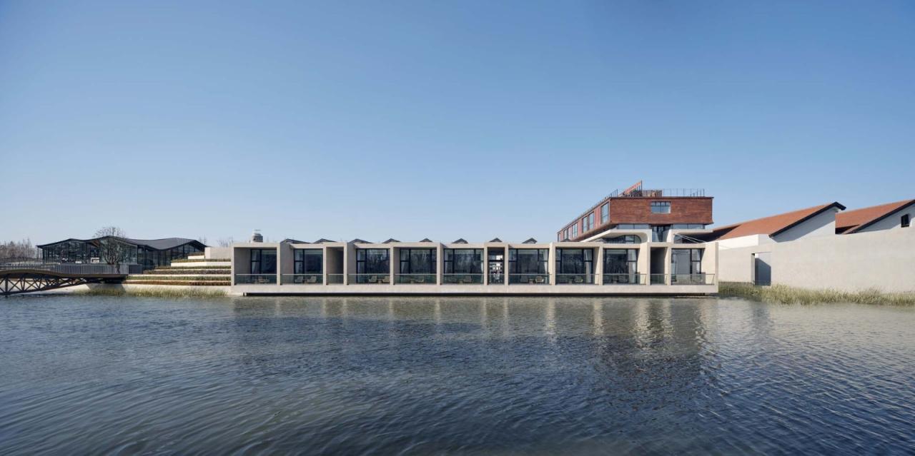 BIM建筑|光明东滩源(原前哨织布厂改造)—客房区 / 同济原作设计工作室 BIM建筑|光明东滩源(原前哨织布厂改造)—客房区 / 同济原作设计工作室