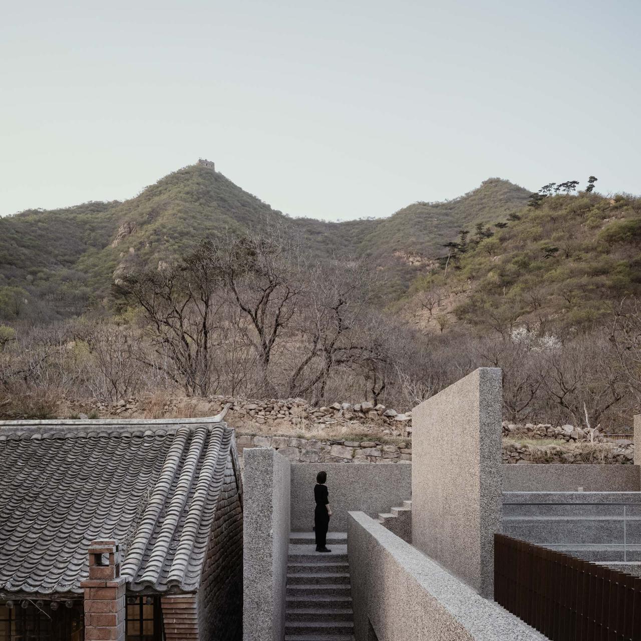 BIM建筑|一山间慢院:长城下的桥 / 叙事空间建筑事务所 BIM建筑|一山间慢院:长城下的桥 / 叙事空间建筑事务所