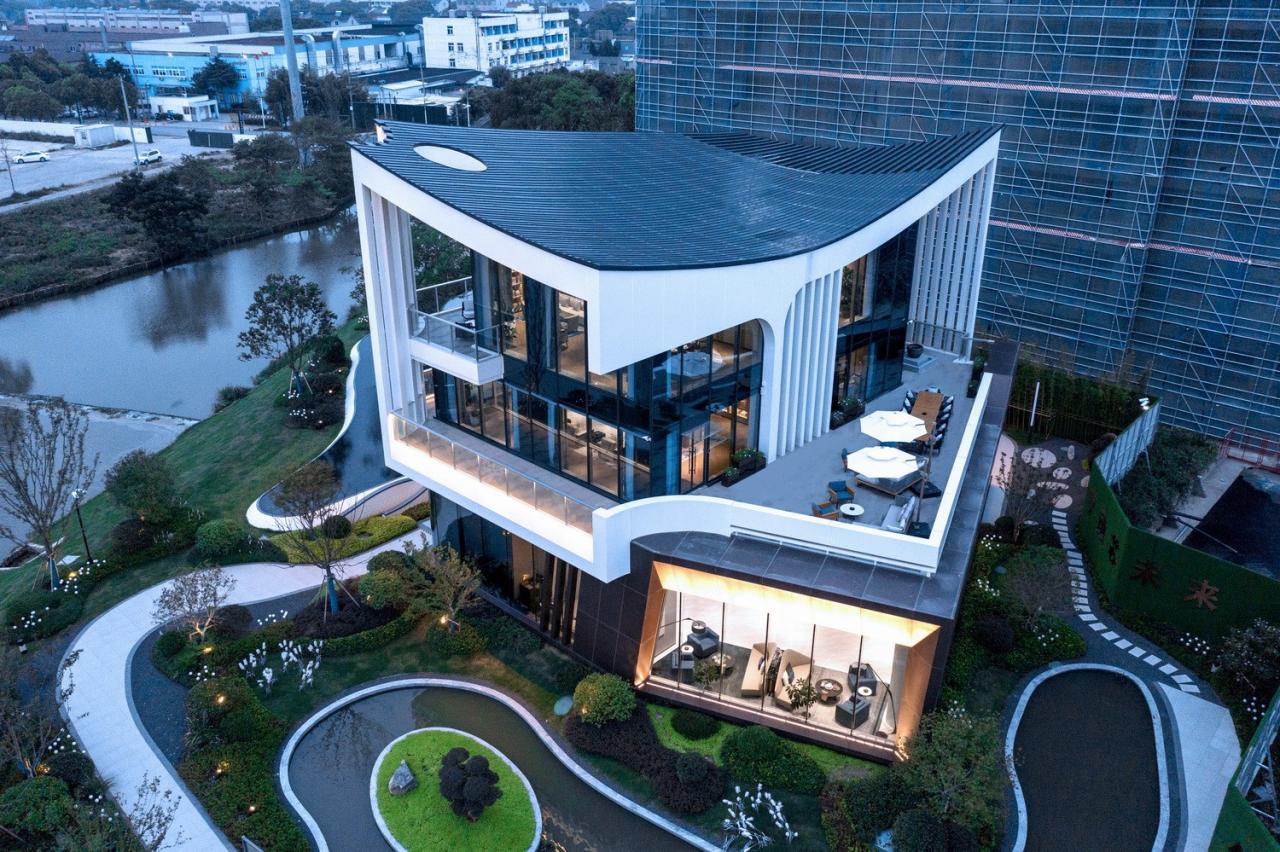 BIM建筑|长三角科大亨芯研究院:在长三角“原点”打造江南水乡式特色产业园 / 三益建筑 BIM建筑|长三角科大亨芯研究院:在长三角“原点”打造江南水乡式特色产业园 / 三益建筑