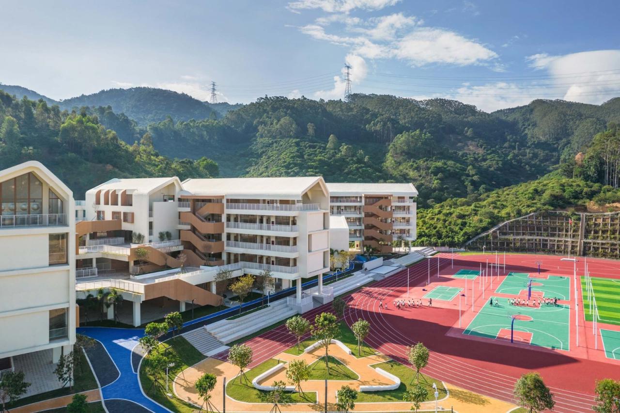 BIM建筑|惠阳沙田镇第二小学 / 墨泰建筑 + 博意建筑 BIM建筑|惠阳沙田镇第二小学 / 墨泰建筑 + 博意建筑
