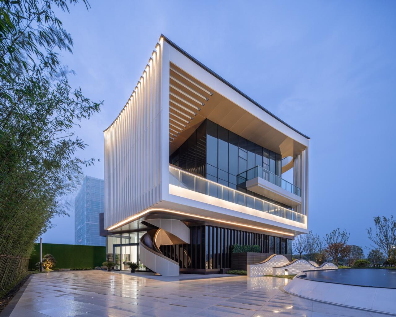 BIM建筑|长三角科大亨芯研究院:在长三角“原点”打造江南水乡式特色产业园 / 三益建筑 BIM建筑|长三角科大亨芯研究院:在长三角“原点”打造江南水乡式特色产业园 / 三益建筑