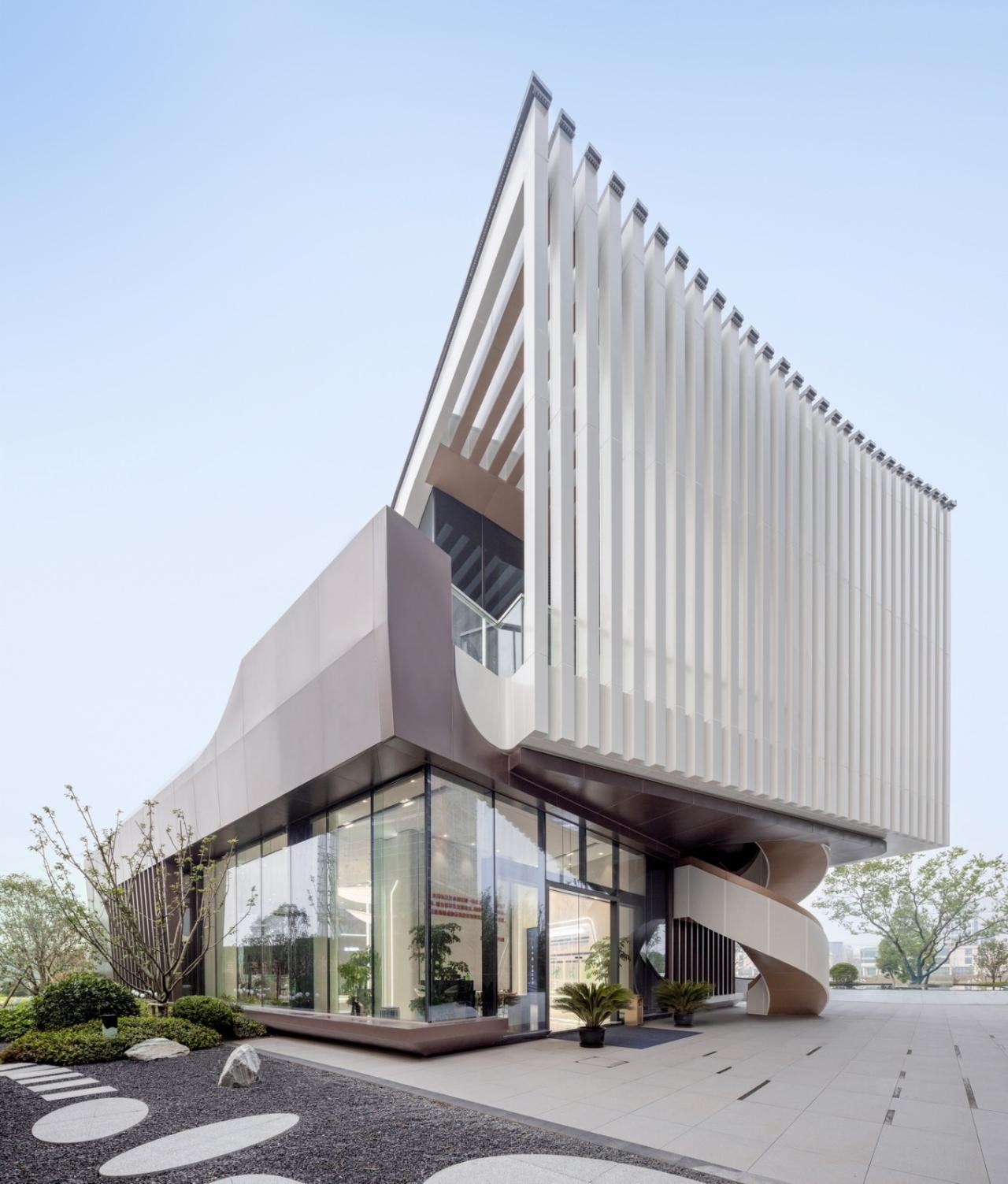 BIM建筑|长三角科大亨芯研究院:在长三角“原点”打造江南水乡式特色产业园 / 三益建筑 BIM建筑|长三角科大亨芯研究院:在长三角“原点”打造江南水乡式特色产业园 / 三益建筑